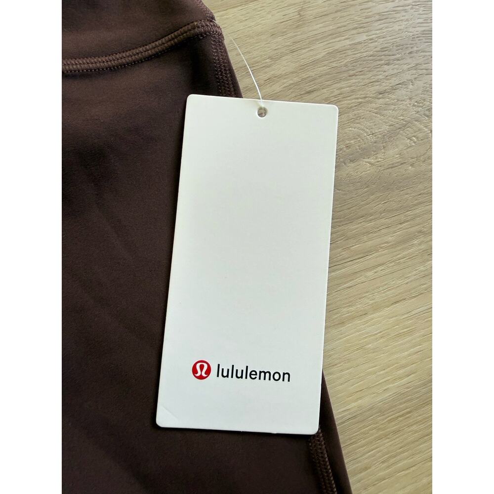 NWT Lululemon Align High Rise Mini Flare Pant 32 Java Brown Nulu Pants Size 6 - Picture 5 of 10